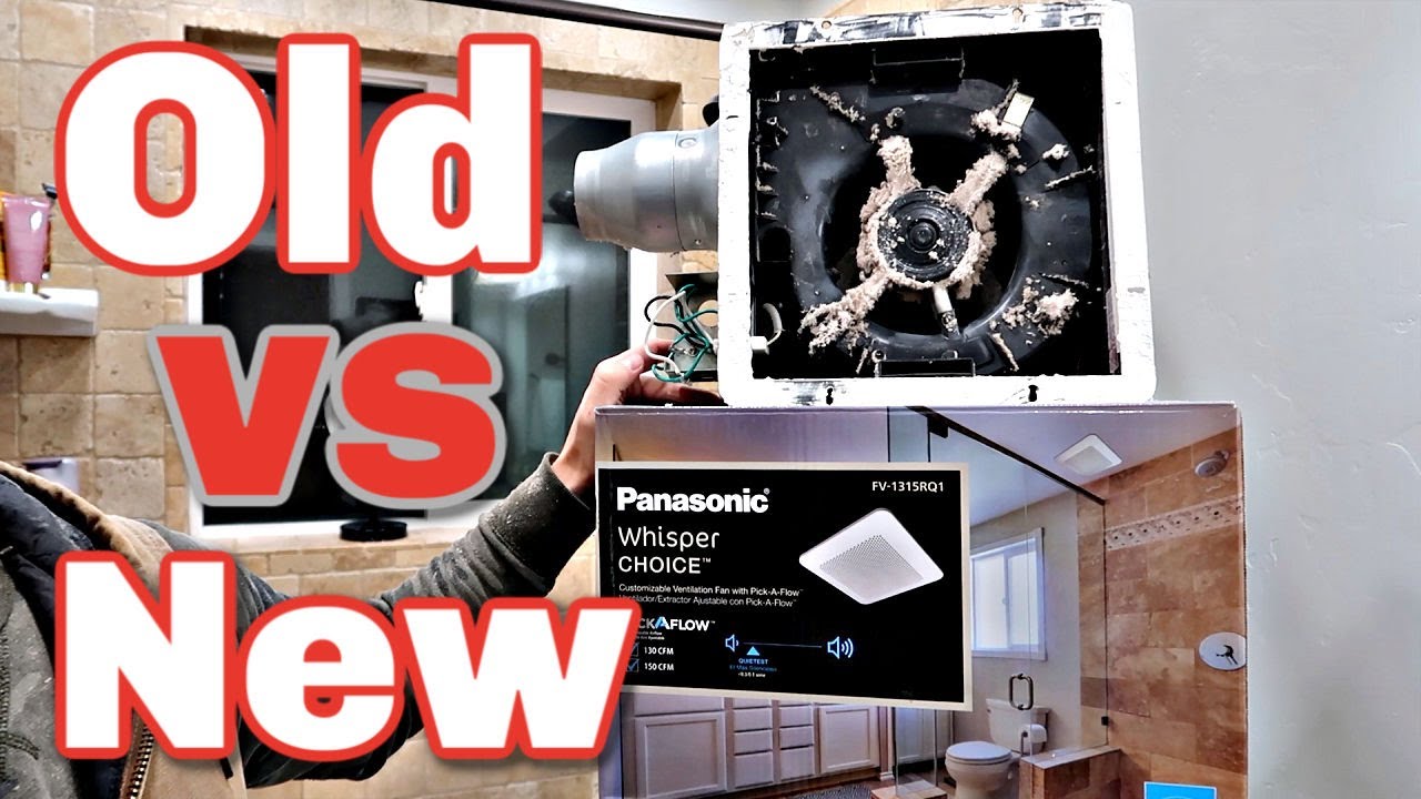 How to Replace a Bathroom Fan and Upgrade YouTube