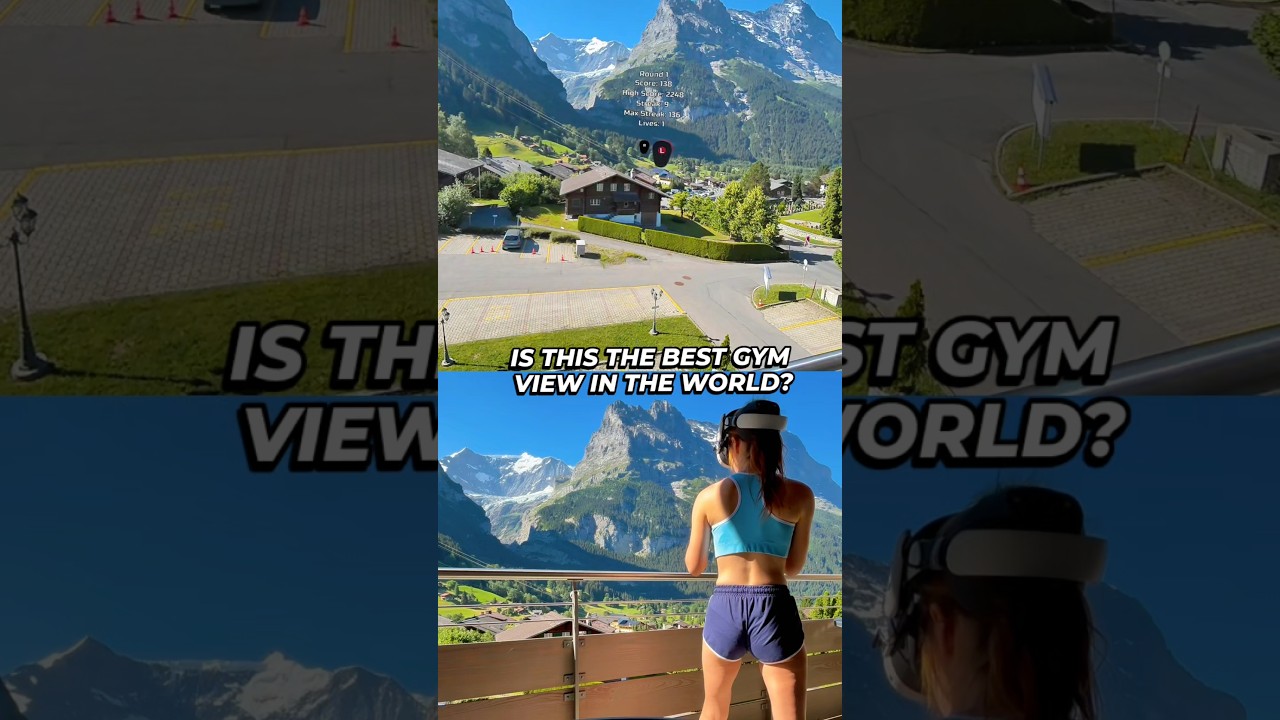 I Turned My Swiss Airbnb Balcony Into a VR Boxing Gym 🥊🏔️