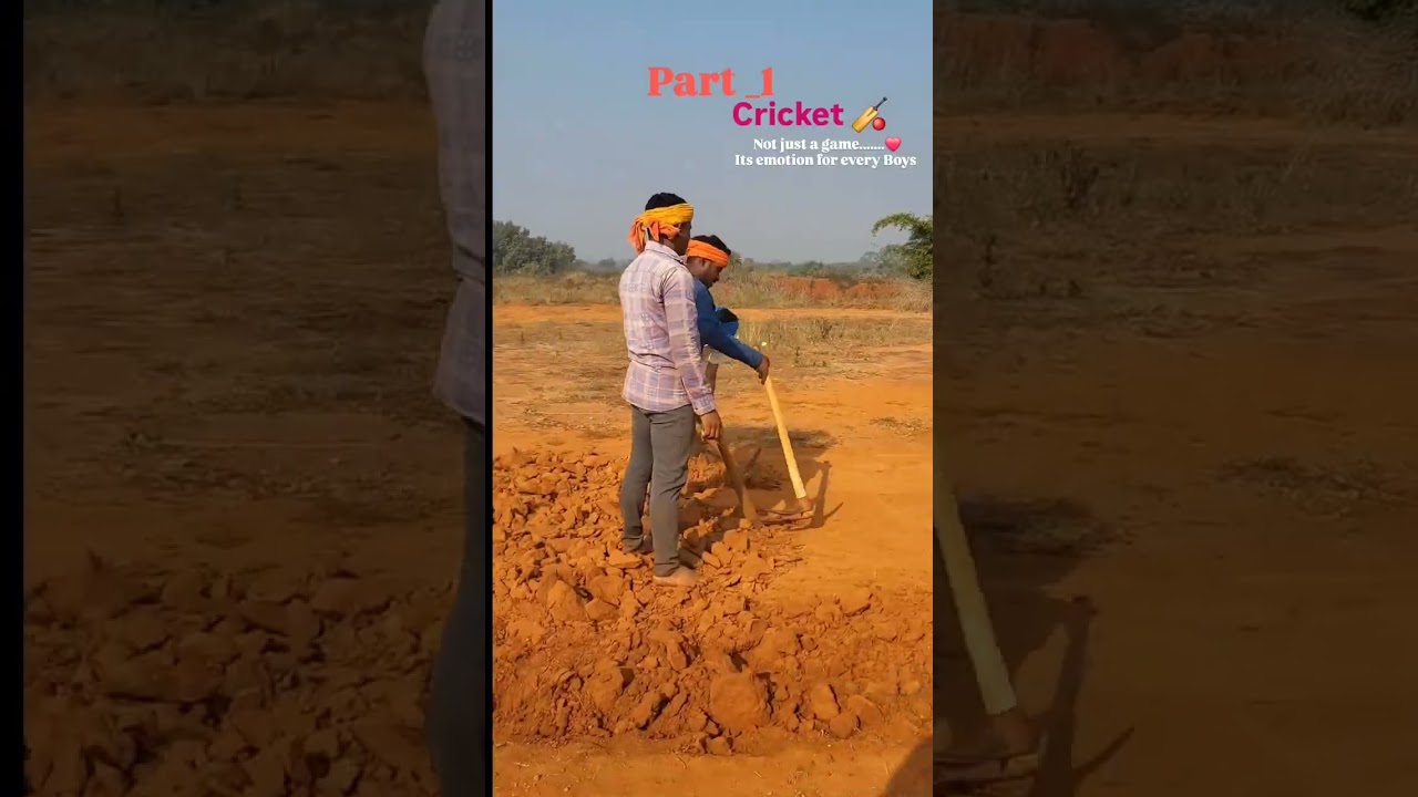 cricket lovers &hearts;️🏏#cricketenthusiast #cricketlover #cricketlover #field #villagelife