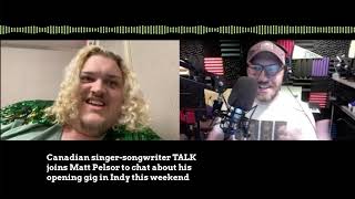 Canadian singer-songwriter TALK on the WTTS Morning Show