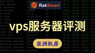Raksmart服务器评测,大带宽vps,真实性能测试 | cpu 内存 网速 ip延迟