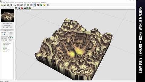 Low Poly Terrain Asset - Working with World Machine