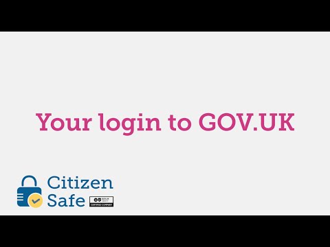 CitizenSafe - Your login to GOV.UK