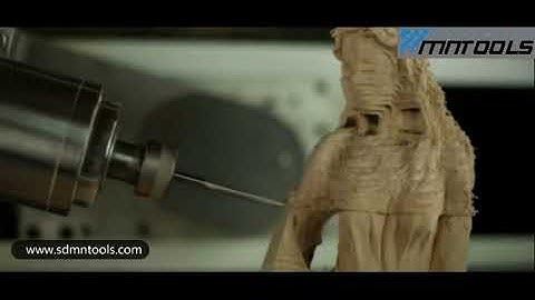 5 axis cnc router for 3D statue production