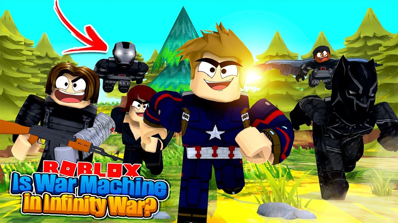 Roblox Is War Machine In The Avengers Infinity War Youtube - infinity war roblox account