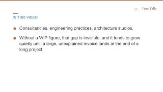Professional Services Firms: WIP & Time Billing Explained