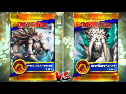 DRAGO'S BEWILDERBEAST LEGENDARY PACK Vs BEWILDERBEAST LEGENDARY PACK - Dragons: Rise of Berk