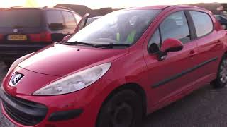 Nottingham Lot 8 Peugeot 207 Kv58 Lgx