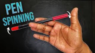 Basic pen spinning trick for beginners|| learn pen spinning #penspinning