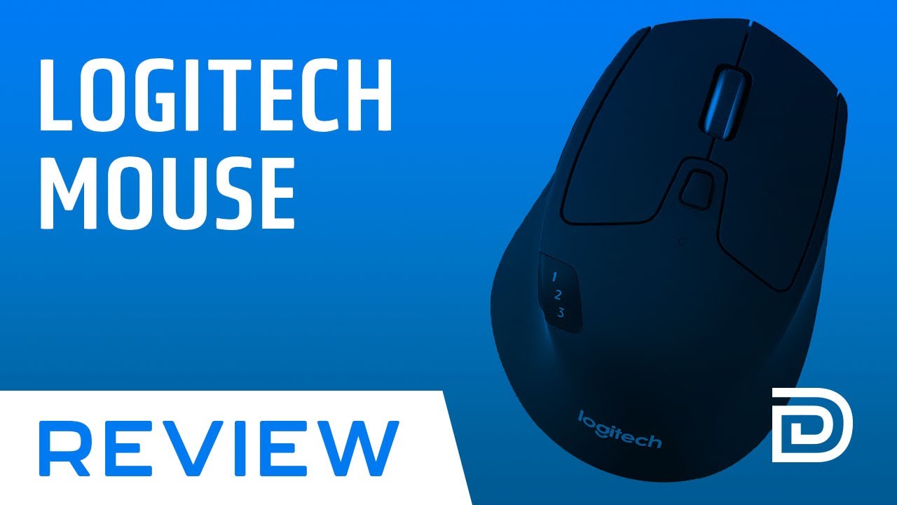 Logitech M720 Triathalon Multi-Device Wireless Mouse – Easily Move