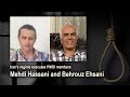 Iran S Regime Executes Mehdi Hassani مهدی حسنی And Behrouz Ehsani بهروز احسانی Iran S Regime Executes Mehdi Hassani مهدی حسنی And Behrouz Ehsani بهروز احسانی