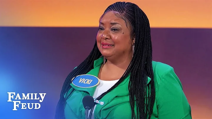 Vicki says, Sorry, Mom. I screw a lot! | Family Feud