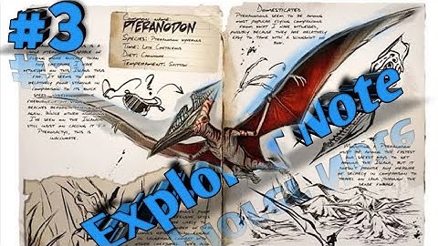 All Explorer note location in ark mobile [Ep-03] Explorer note || ARK: Survival Evolved #arkmobile