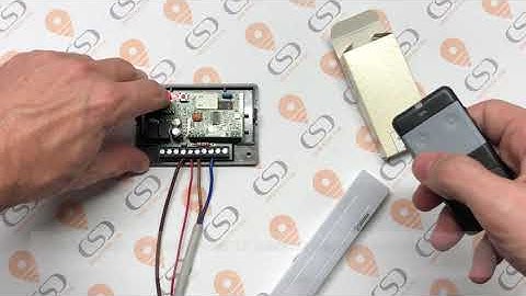 Programmazione radiocomando Cardin S435 su ricevente mini S435