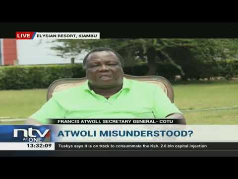 Atwoli reveals why