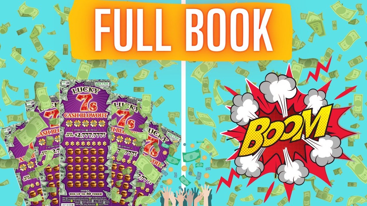 Virginia Lottery Full Book of 2,777,777 Lucky 7's Cash Blowout YouTube