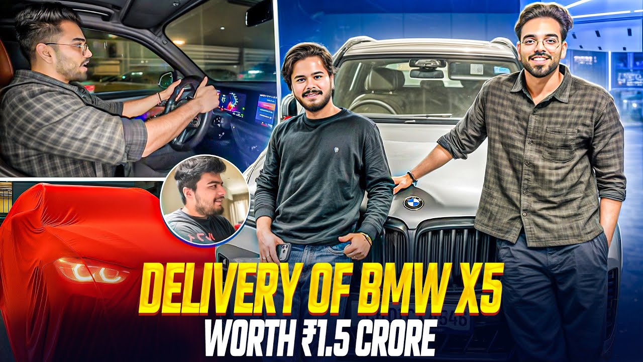 Bought Dream Car BMW X5 M Sports Worth ₹1.5 Crore 💰🔥 