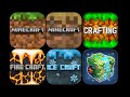 Minecraft  minecraft trial  ice craft  fire craft  earth craft  craftingbuilding 