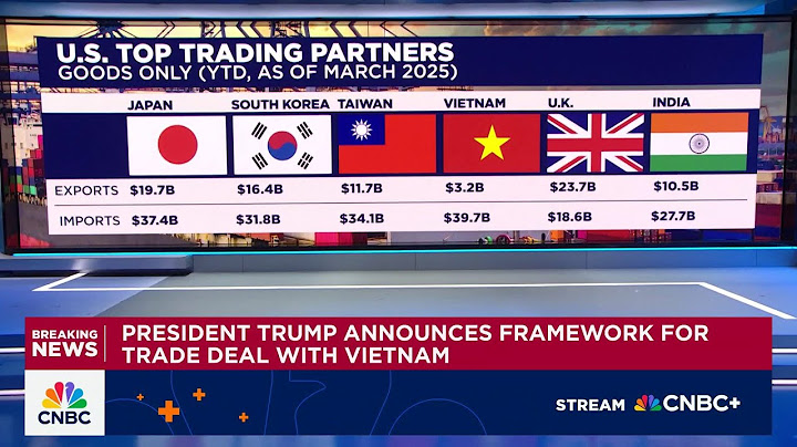 Trump announces new trade framework for trade deal with Vietnam