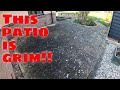 Shocking new owners flabbergasted at how previous owners let this drive  patio get so bad 