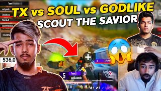 Neyoo Got Shocked after Watching Scout 🤣 | Soul vs Godlike vs Tx fight #rising  #upthrustesports