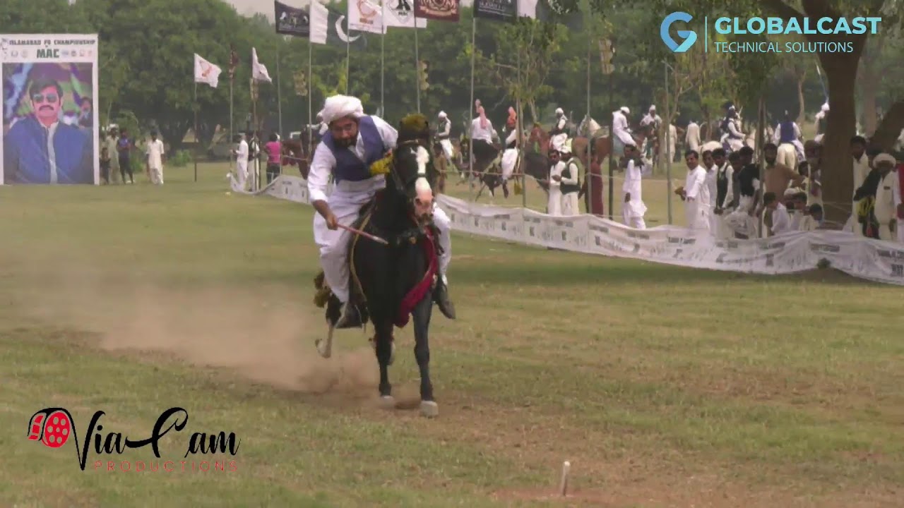 Islamabad F9 گھوڑا سوار نے کمال کردیا