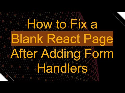 How to Fix