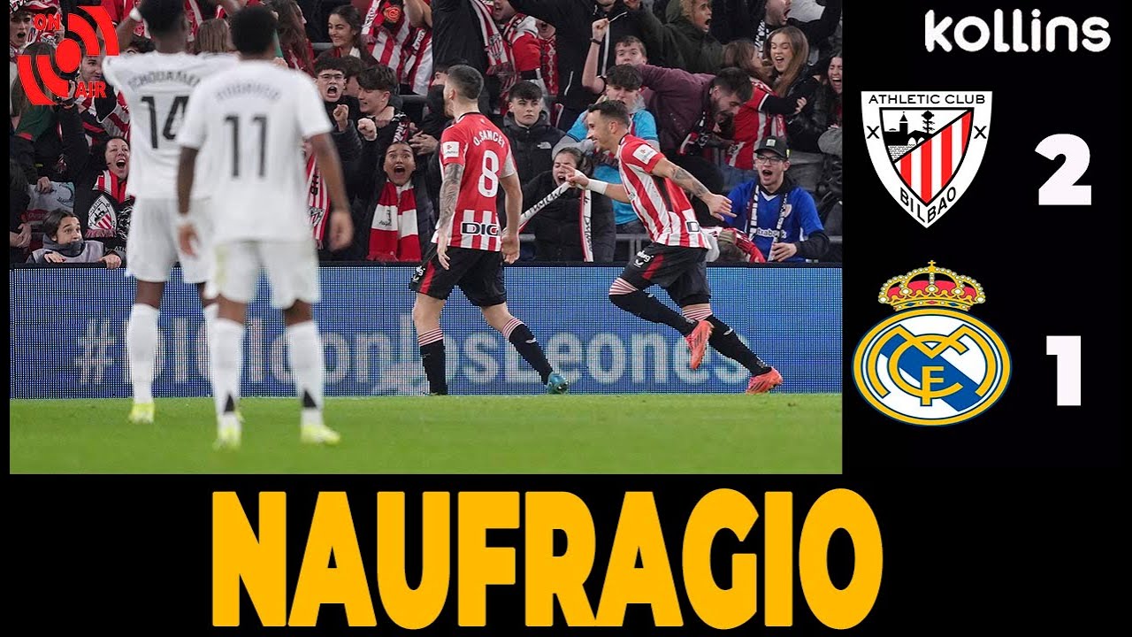 🚨🚨🚨 ESTAMOS EN DIRECTO! PARA HABLAR DEL ATHLETIC 2-1 REAL MADRID - YouTube