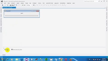 How To Make A CPU Performance Meter In VB NET 2012