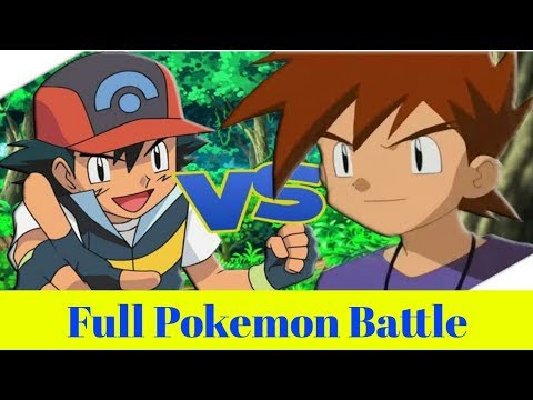 Ash Vs Gary Full Pokemon Battle In Hindi || YouTube Gaming Studio ||