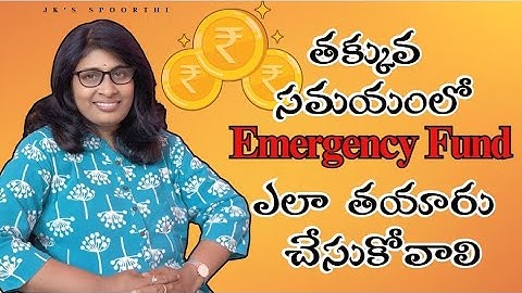 How to Build an Emergency Fund Fast I Smart and Easy Saving Tips