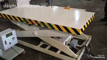Giới thiệu bàn nâng thủy lực tự động Woodmaster (tự động nâng hạ) Woodmaster