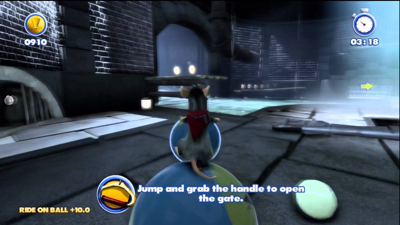 2nd level Floodgates on Ratatouille from Kinect Rush A Disney Pixar Adventure