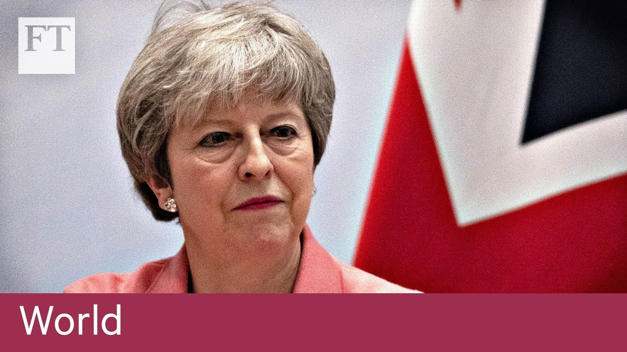 Film backdrop image for Theresa May rejects call to delay Brexit (2019)