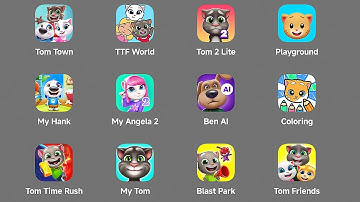 44 Talking Tom & Friends: My Talking Tom & Friends 2 (Talking Tom Town),Talking Tom & Friends World