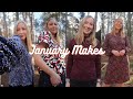 What I Made In January | JANUARY 2021 MAKES | Sew and Tell