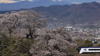 中央東線 勝沼ぶどう郷〜塩山 5M あずさ5号E353系