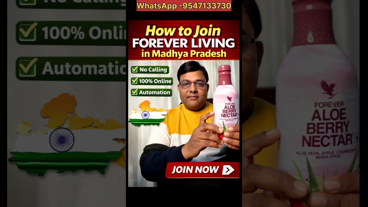 How to Join Forever Living in Madhya Pradesh | 100% Online | No Calling | Automation