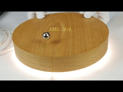 Flyte STORY - Levitating Hightech Clock - unboxing & demo