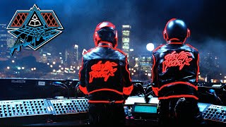 What was inside the Daft Punk Alive 2007 Pyramid?