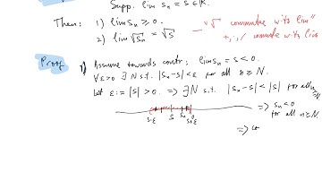 Real Analysis, Lecture 8 (More properties of limits, and sequences diverging to ±∞)