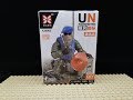 Diy un peacekeeping force toy figure communication specialist  xj9905   un 000883