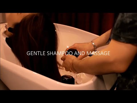 #3 【ASMR】 Gentle Shampoo And  Massage リラックスシャンプー ＆ マッサージ