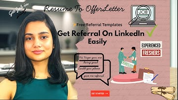 How to get referral on LinkedIn | Ep:3- Job Search Strategy | Get a job in 2025 👩🏻‍💻.