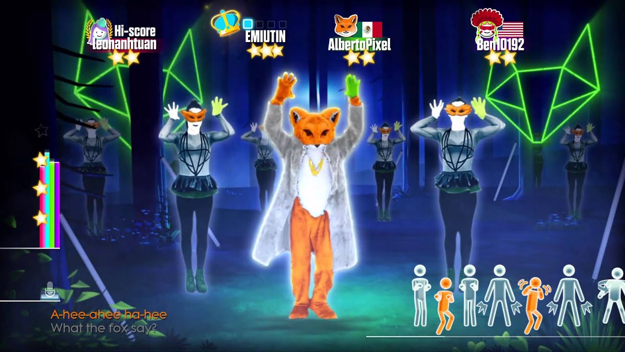 what did the fox say just dance