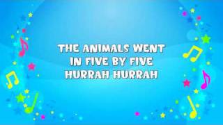 The Animals Went In Two By Two | Sing A Long | Counting Song | Nursery Rhyme | KiddieOK chords