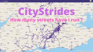 CityStrides - How many streets have I run ?