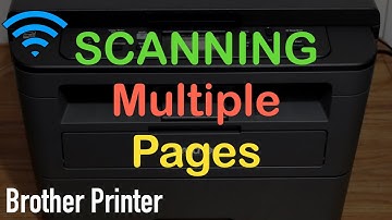 Brother Printer Scan Multiple Pages.