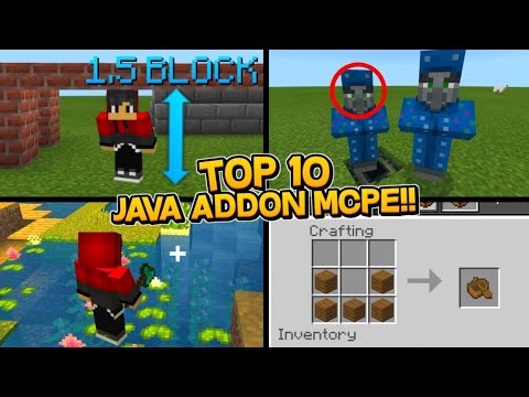 (10 ADDONS JAVA) ADDON YANG AKAN MENGUBAH MINECRAFT PE MENJADI ...