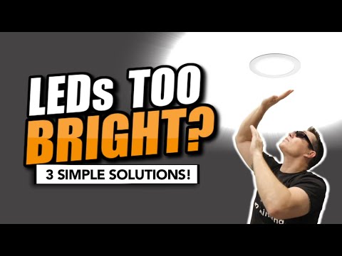 Video: Ar galite pritemdyti lauko LED lemputes?